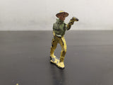 Vtg Cherilia Made in England Wild West Cowboy Gunslinger Figurine Collectible