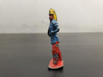 Vtg Britains Ltd Metal Indian Chief Toy Figurine Made England Collectible Rare