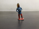 Vtg Britains Ltd Metal Indian Chief Toy Figurine Made England Collectible Rare