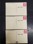 Vtg Lot Military Patriotic Post Cards WW2 2 Cent USPS John Adams Postage Stamps