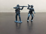Vtg Louis Marx Toys US Soldiers Civil War Rifle Trumpet Sounding Collectibles