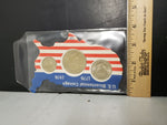 Vtg '76 US Bicentennial Coinage 1776-1976 Quarter Half $1 JFK Eisenhower Coins