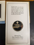 Vtg 1972 Norman Rockwell Spirit of Scouting Proof Quality SS BSA Cheerful Coin