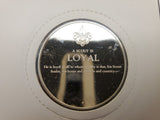 Vtg Norman Rockwell's Spirit of Scouting Ltd Edt Proof Quality BSA SS Loyal Coin