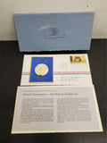 Vtg '71 Postmasters America Commemorative Issue Coin #10 W/Cert Auth Ster Silver