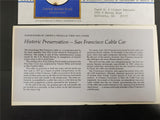 Vtg '71 Postmasters America Commemorative Issue Coin #10 W/Cert Auth Ster Silver