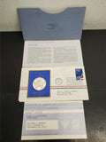 Vtg '72 Postmasters America Commemorative Issue Coin #13 W/Cert Auth Ster Silver