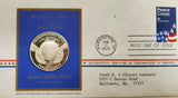 Vtg '72 Postmasters America Commemorative Issue Coin #13 W/Cert Auth Ster Silver