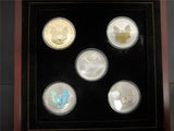 '05 Ultimate Silver Eagle Collection Coin Lot W/Cert Author Collectible Gorgeous