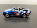 Vtg 1985 Matchbox Ford Escort Cabriolet Blue Macau 1:56 Scale #3 Pristine Cond.