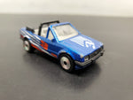 Vtg 1985 Matchbox Ford Escort Cabriolet Blue Macau 1:56 Scale #3 Pristine Cond.