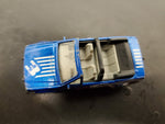 Vtg 1985 Matchbox Ford Escort Cabriolet Blue Macau 1:56 Scale #3 Pristine Cond.