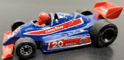 Vtg 1981 Matchbox F1 Racer 1:55 Scale Macau Goodyear STP Bosch #20 Racecar Neat