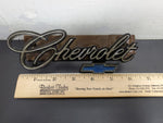 Vtg OEM 1969-1972 Chevrolet Impala Chrome Grill Emblem Badge Script Chevy Logo