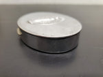 Vtg Antique Silver Trinket Jewelry Oval Box W/Prayer Mary Christianity Religion