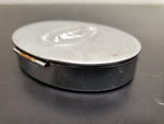 Vtg Antique Silver Trinket Jewelry Oval Box W/Prayer Mary Christianity Religion