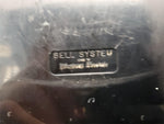 Vtg Bell System Western Electric Black Rotary Wall Phone 554F Collectible Unique