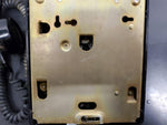 Vtg Bell System Western Electric Black Rotary Wall Phone 554F Collectible Unique