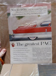 Vtg Advertisements Packard 400 DeSoto Chrysler De-Luxe Coupe Shock Absorbers