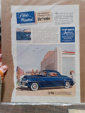 Vtg Advertisements Packard 400 DeSoto Chrysler De-Luxe Coupe Shock Absorbers