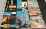Vtg 1950s-70s Model Railroader/Trains Custom Line HO Scale Railroads Magazines