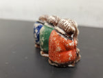 Vtg Hear See Speak No Evil Monkeys Handmade/Painted Japan Collectible Figurines