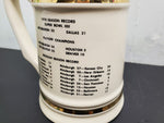 Vtg 1978 Pittsburgh Steelers Super Bowl XIII Champions Ceramic Ornate Stein/Mug