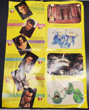 Vtg '89 Ghostbusters II Poster Book Magazine W/ 33"X22" Large Ghostbuster Poster