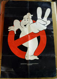 Vtg '89 Ghostbusters II Poster Book Magazine W/ 33"X22" Large Ghostbuster Poster