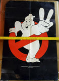 Vtg '89 Ghostbusters II Poster Book Magazine W/ 33"X22" Large Ghostbuster Poster