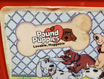 Vtg 1986 Pound Puppies Lovable Huggable Thermos Red Lunchbox Tonka Collectible