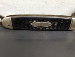 Vtg Folding Knife Scout Knife Embossed on Handle Pocket Knife BSA Collectible