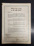 VTG March 1933 Common Sense Magazine Demands on President Roosevelt Collectibles