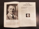 Vtg 1931 Dec The Associated Magazine Booklet Gas & Electric System Collectible