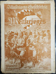 Antique 1914-15 WW1 Illustrated Story German Newspaper Magazine Publication #3
