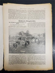 Antique 1914-15 WW1 Illustrated Story German Newspaper Magazine Publication #3