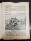 Antique 1914-15 WW1 Illustrated Story German Newspaper Magazine Publication #3