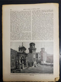 Antique 1914-15 WW1 Illustrated Story German Newspaper Magazine Publication #3
