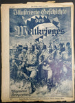 Antique 1914-15 WW1 Illustrated Story German Newspaper Magazine Publication #4