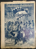 Antique 1914-15 WW1 Illustrated Story German Newspaper Magazine Publication #4