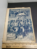 Antique 1914-15 WW1 Illustrated Story German Newspaper Magazine Publication #4