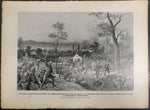 Antique 1914 WW1 Illustrated Story German Newspaper Magazine Publication Art #6