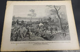 Antique 1914 WW1 Illustrated Story German Newspaper Magazine Publication Art #6