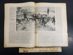 Antique 1914 WW1 Illustrated Story German Newspaper Magazine Publication Art #6
