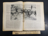Antique 1914 WW1 Illustrated Story German Newspaper Magazine Publication Art #6
