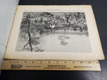 Antique 1914 WW1 Illustrated Story German Newspaper Magazine Publication Art #6