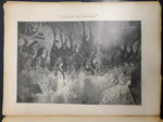 Antique 1914 WW1 Illustrated Story German Newspaper Publication Art Complete #8