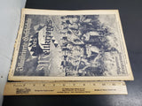 Antique 1914 WW1 Illustrated Story German Newspaper Publication Art Complete #8
