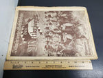 Antique 1914 WW1 Illustrated Story German Newspaper Publication Art Complete #9