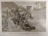 1914 WW1 Artwork by Hans Stubenrauch From Illustrated Story German Publication